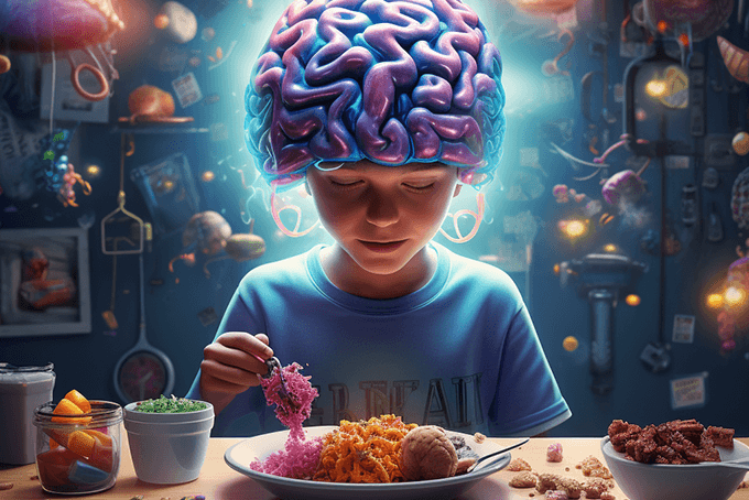 brain and food