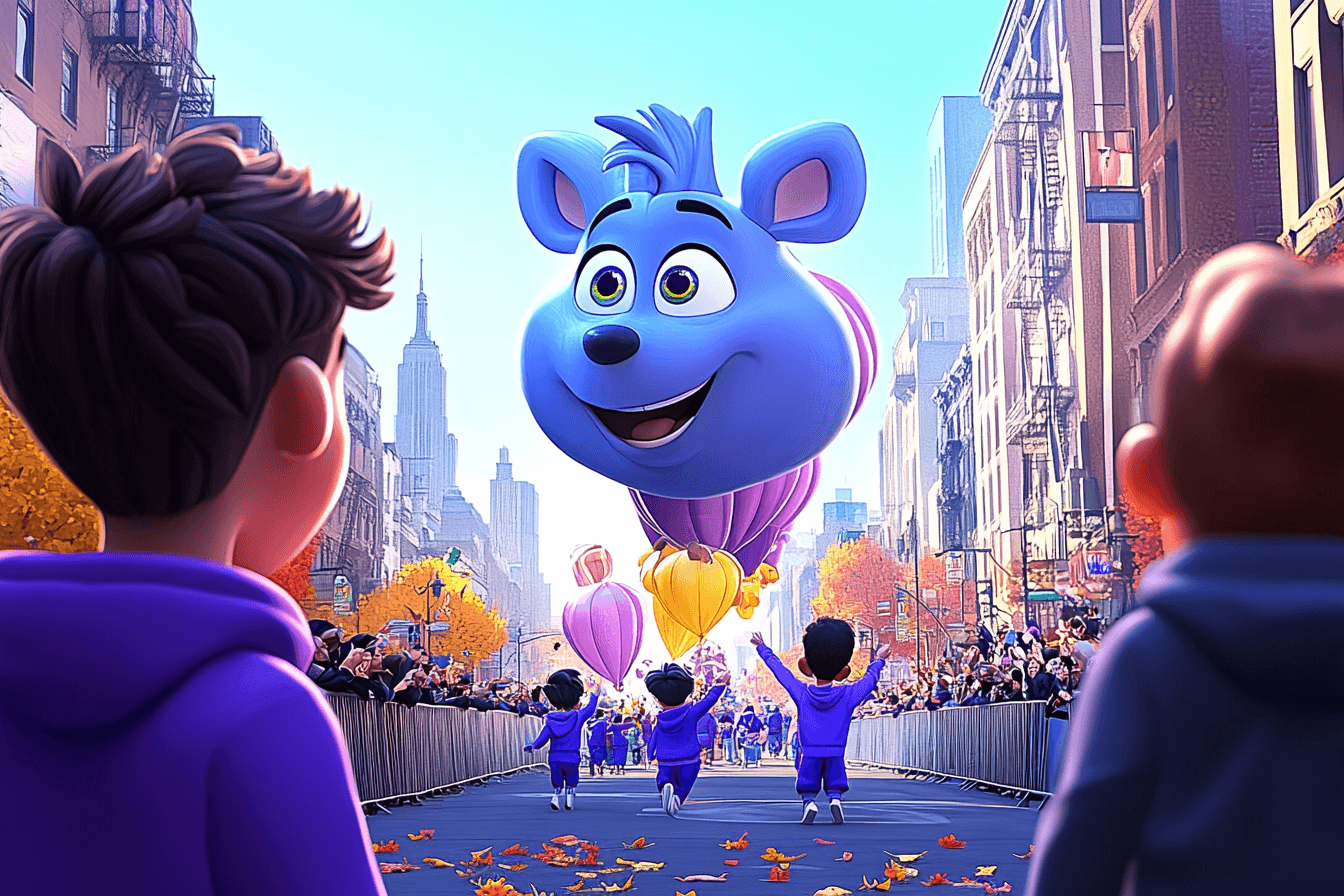 Thanksgiving activities for kids in New york Macy's parade