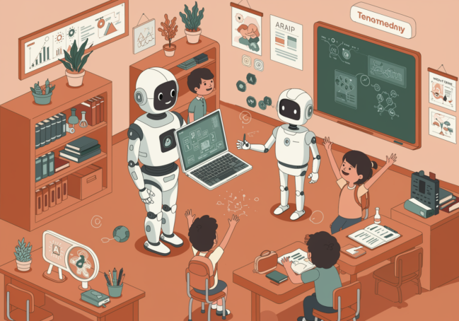 AI Classroom Revolution: When Robots Become Teaching Assistants