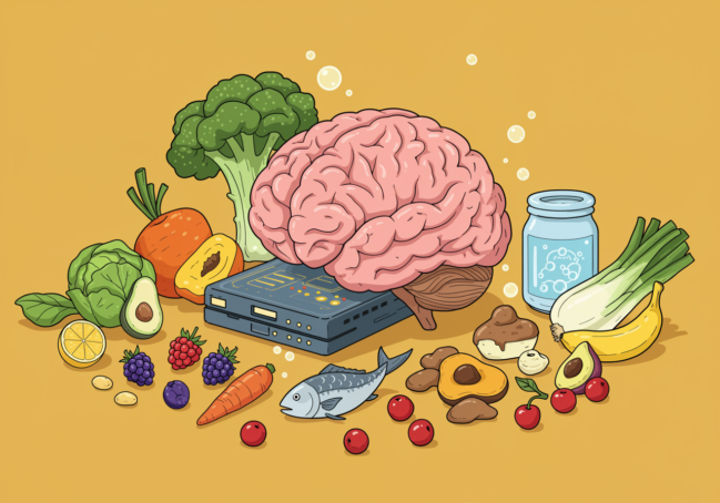 Your Brain's Fuel Tank: How Food Powers Your Mind for Life