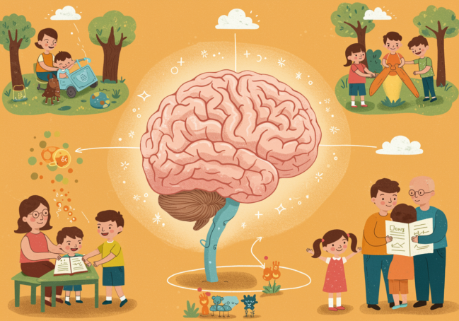 How Your Childhood Builds Your Happy Brain