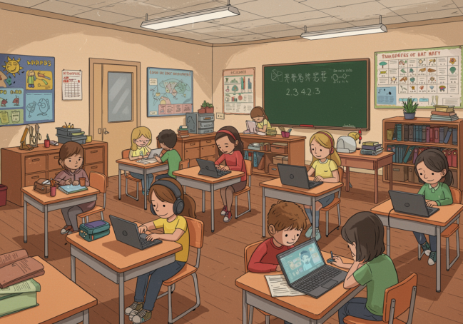From Chalkboards to Chatbots: How Tech is Totally Transforming School Life